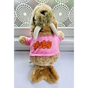 Vintage 1980 Knickerbocker Shirt Tales Bogey Walrus Plush Stuffed Animal Large